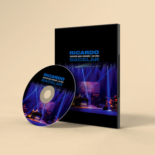DVD Concerto para Moviola (Ao vivo) - Ricardo Bacelar